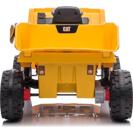 Električni avto Loader CAT 60W/4500 mAh rumena/črna