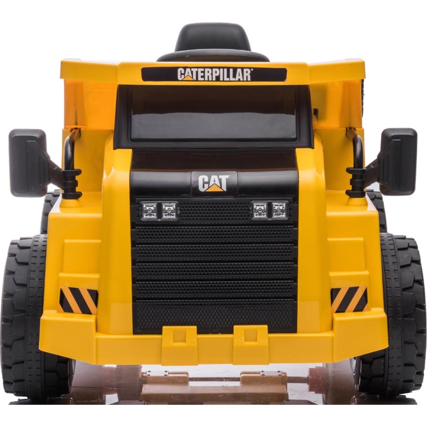 Električni avto Loader CAT 60W/4500 mAh rumena/črna