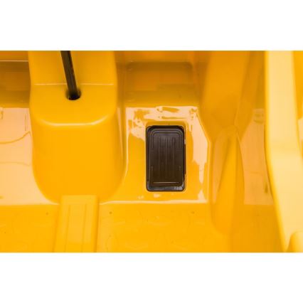 Električni avto Loader CAT 60W/4500 mAh rumena/črna