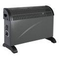 Električni grelec/konvektor SONDO 750/1250/2000W/230V črn