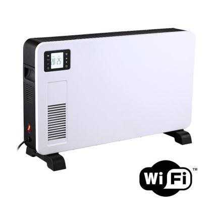 Vročezračni konvektor 1000/1300 / 2300W / 230V WIFI LCD zaslon/časovnik/termostat Wi-Fi