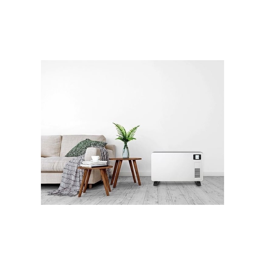 Električni konvekcijski grelnik 1000/1300 / 2300W / 230V WIFI LCD zaslon/časovnik/termostat Wi-Fi