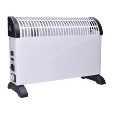 Električni konvektor za vroči zrak 750/1250/2000W/230V časovnik/TURBO/termostat