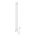 Električni radiator za brisače SILOUETTE s termostatom, 200 W/230 V, 150,6 cm, IP44, bela, desna
