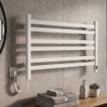 Električni radiator za brisače z termostatom AVANGARD 181W 50x90 cm bel levi
