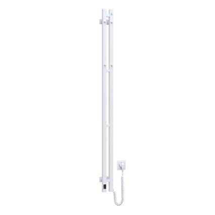 Električni radiator za brisače SILOUETTE s termostatom, 200 W/230 V, 150,6 cm, IP44, bela, desna