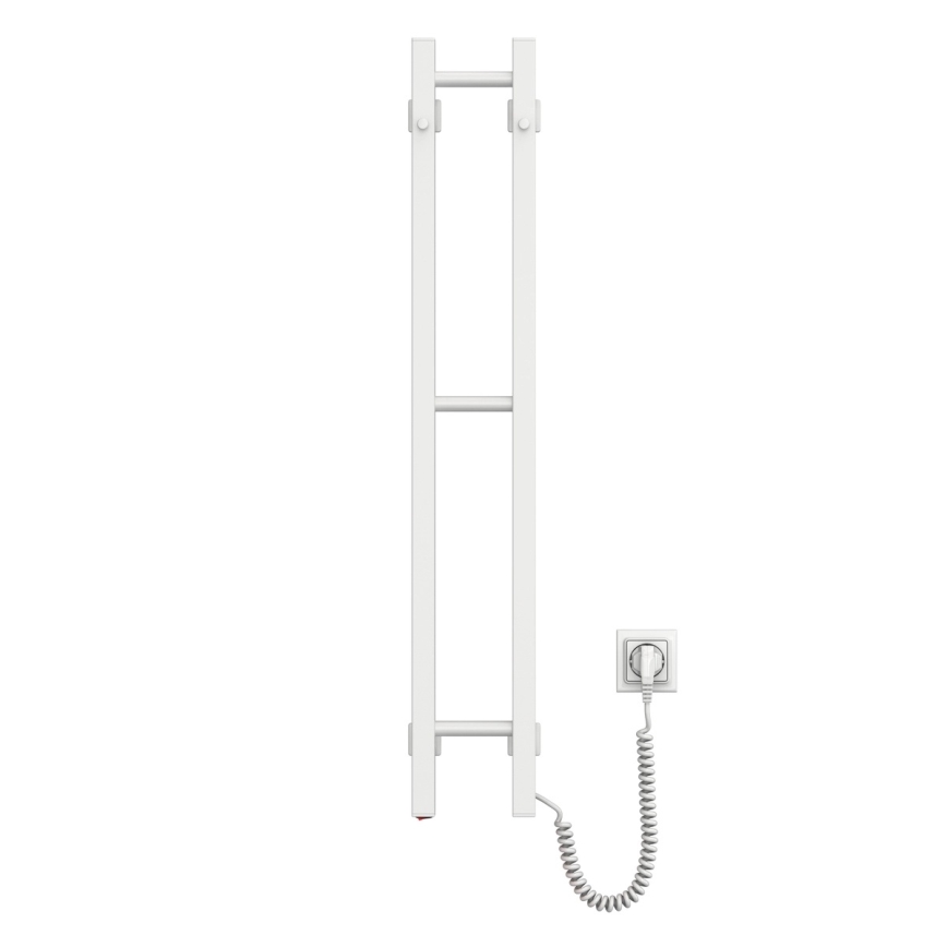 Električni sušilnik za brisače SILOUETTE 187W/230V 101,1 cm IP44, bel, desni, kvadraten