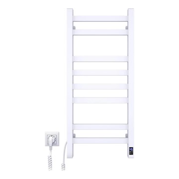 Električni sušilnik za brisače z termostatom AVANGARD 105W 80x36 cm bel levo