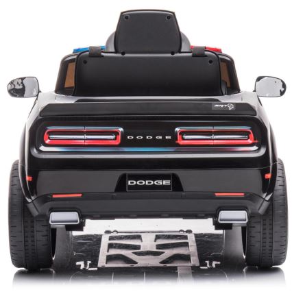 Električno avto Dodge Challenger Policija 50W/4500 mAh črno/belo