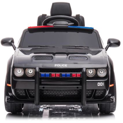 Električno avto Dodge Challenger Policija 50W/4500 mAh črno/belo