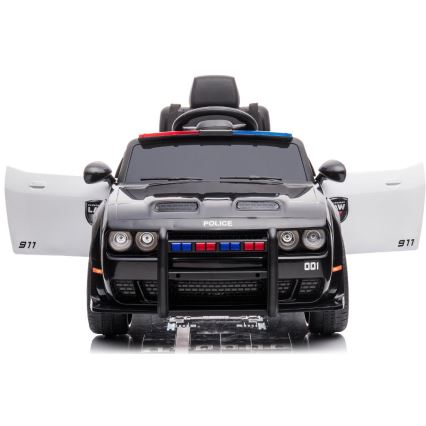 Električno avto Dodge Challenger Policija 50W/4500 mAh črno/belo