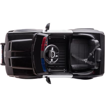Električno avto Dodge Challenger Policija 50W/4500 mAh črno/belo