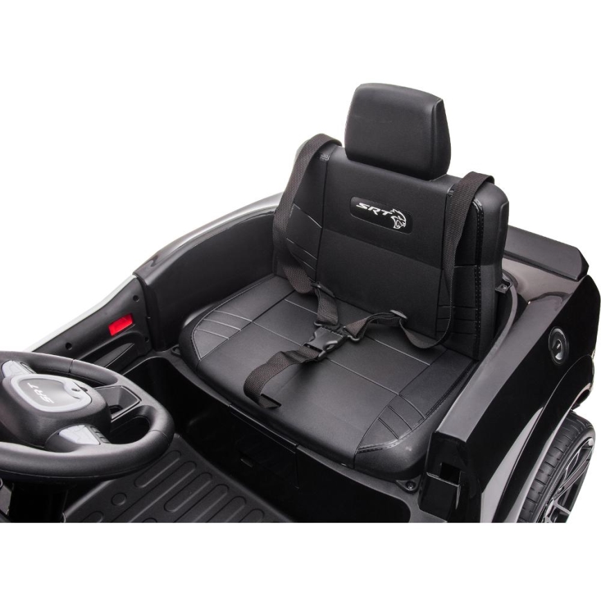 Električno avto Dodge Challenger Policija 50W/4500 mAh črno/belo