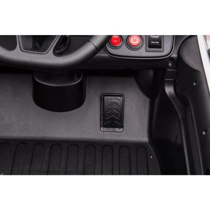 Električno avto Dodge Challenger Policija 50W/4500 mAh črno/belo