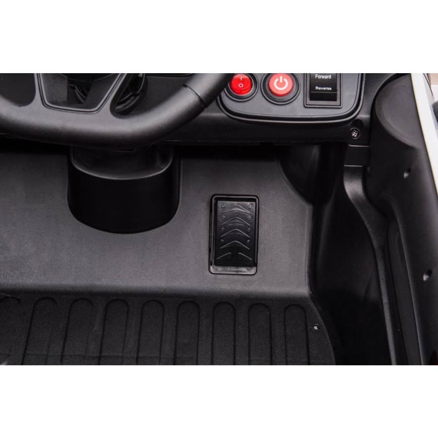 Električno avto Dodge Challenger Policija 50W/4500 mAh črno/belo