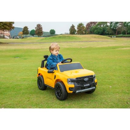 Električno otroško vozilo Ford Ranger 60W/4500 mAh rumene barve