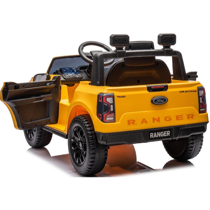 Električno otroško vozilo Ford Ranger 60W/4500 mAh rumene barve