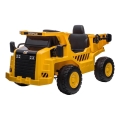 Električno vozilo Nakladalec CAT 60W/4500 mAh rumena/črna