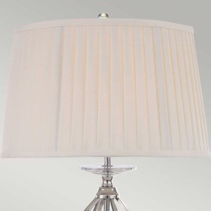 Elstead - Namizna svetilka AEGEAN 1xE27/60W/230V sijajni krom