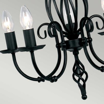Elstead - Lestenec na verigi ARTISAN 5xE14/60W/230V