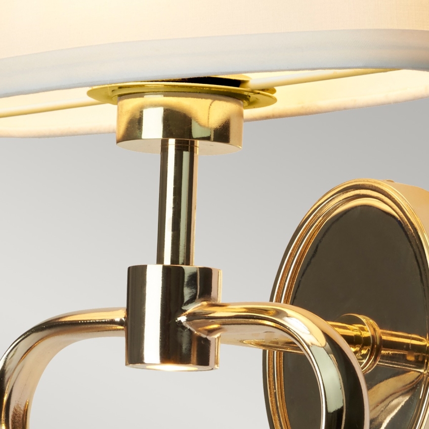 Elstead BATH-FALMOUTH-FG - LED Kopalniška stenska svetilka FALMOUTH 1xG9/3W/230V + LED/1W IP44