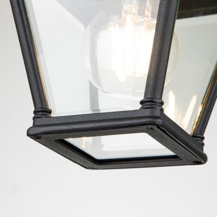 Elstead - Zunanje stropno svetilo BAYVIEW 1xE27/60W/230V IP44 črno