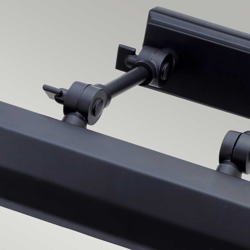 Elstead - Svetilka za slike CHAWTON 4xE14/40W/230V črna