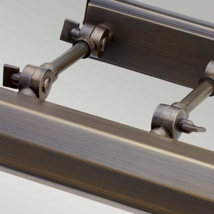 Elstead - Stensko svetilo za slike CHAWTON 4xE14/40W/230V bronasto