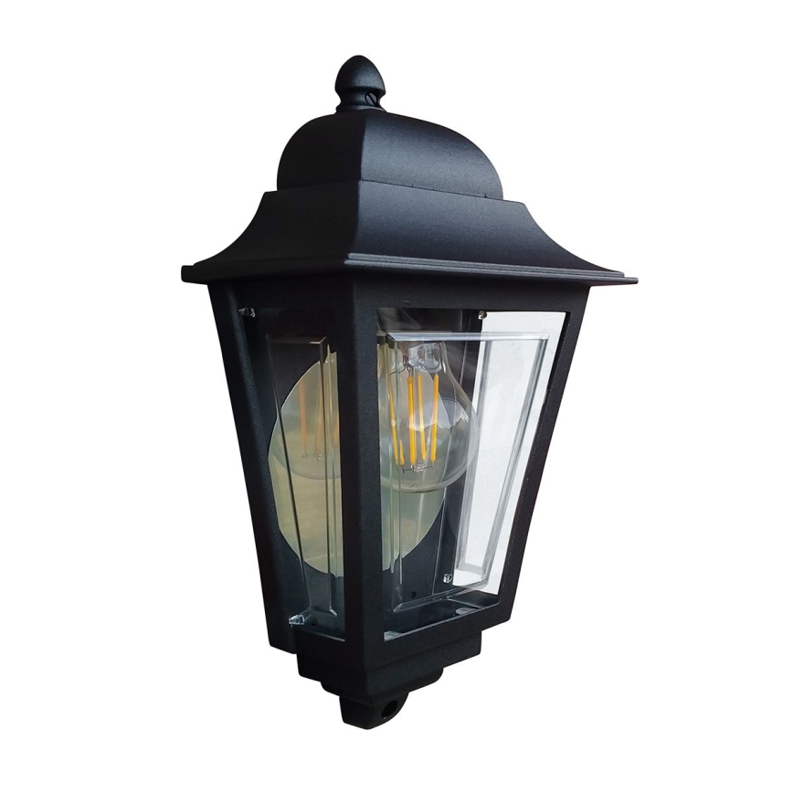 Elstead - Zunanja stenska svetilka DECO LANE 1xE27/60W/230V IP44 črna