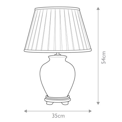 Elstead - Namizna svetilka LINYI 1xE27/60W/230V