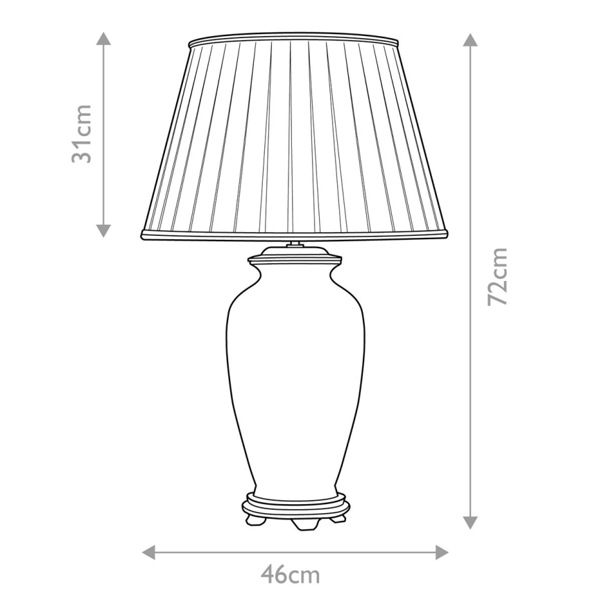 Elstead - Namizna svetilka PING 1xE27/60W/230V