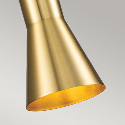 Elstead - Lestenec na vrvici ETOILE 1xE27/60W/230V pr. 13,3 cm zlata