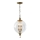 Elstead FE-ARGENTO-P - Lestenec na verigi ARGENTO 3xE14/60W/230V