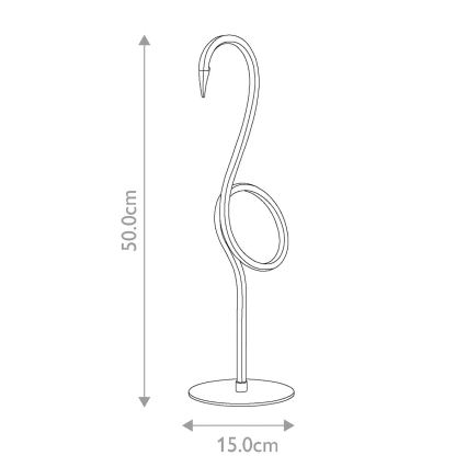 Elstead - LED namizna svetilka FLAMINGO LED/6W/230V 3000K rožnata