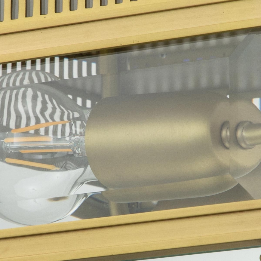 Elstead - Zunanja stropna svetilka HOLBORN 2xE27/60W/230V IP44 zlata