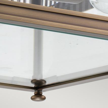 Elstead - Zunanja stropna svetilka HOLBORN 2xE27/60W/230V IP44