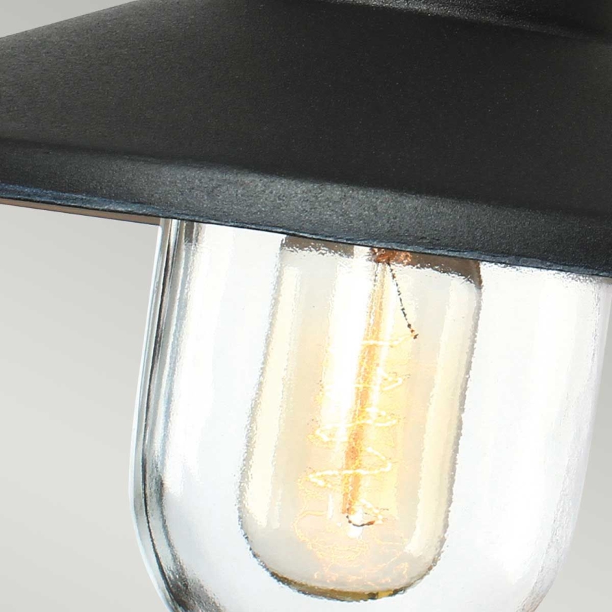 Elstead - Zunanja svetilka KLAMPENBORG 1xE27/60W/230V IP44 črna