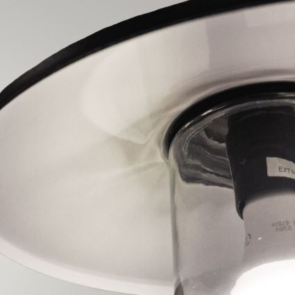 Elstead - Zunanja svetilka KLAMPENBORG 1xE27/60W/230V IP44 črna