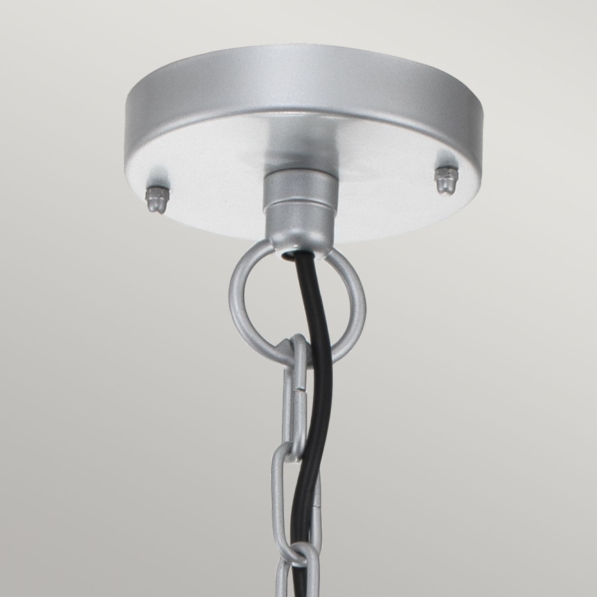 Elstead - zunanji lestenec na verigi KLAMPENBORG 1xE27/60W/230V IP44 matni krom