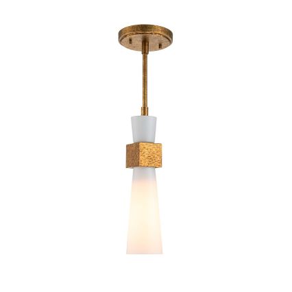 Elstead - Lestenec na drogu KRISTY 1xE27/40W/230V premer 15,2 cm bakrene barve
