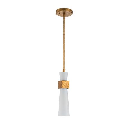 Elstead - Lestenec na drogu KRISTY 1xE27/40W/230V premer 15,2 cm bakrene barve