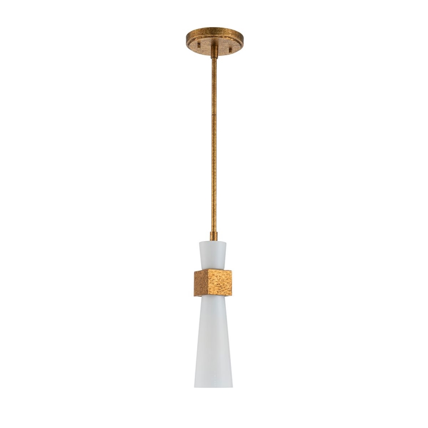 Elstead - Lestenec na drogu KRISTY 1xE27/40W/230V premer 15,2 cm bakrene barve