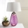 Elstead - LED Namizna svetilka LENA 1xE27/40W/230V + 1xGU10/7W 74 cm roza/bela