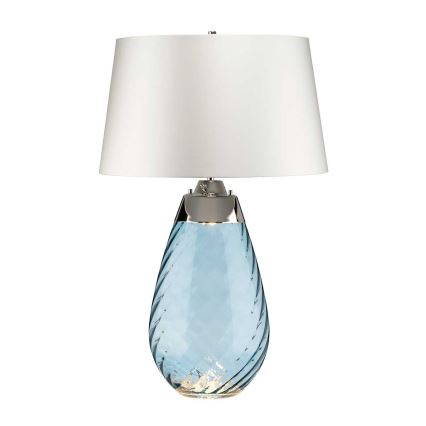 Elstead - LED Namizna svetilka LENA 1xE27/40W/230V + 1xGU10/7W 74 cm modra/bela