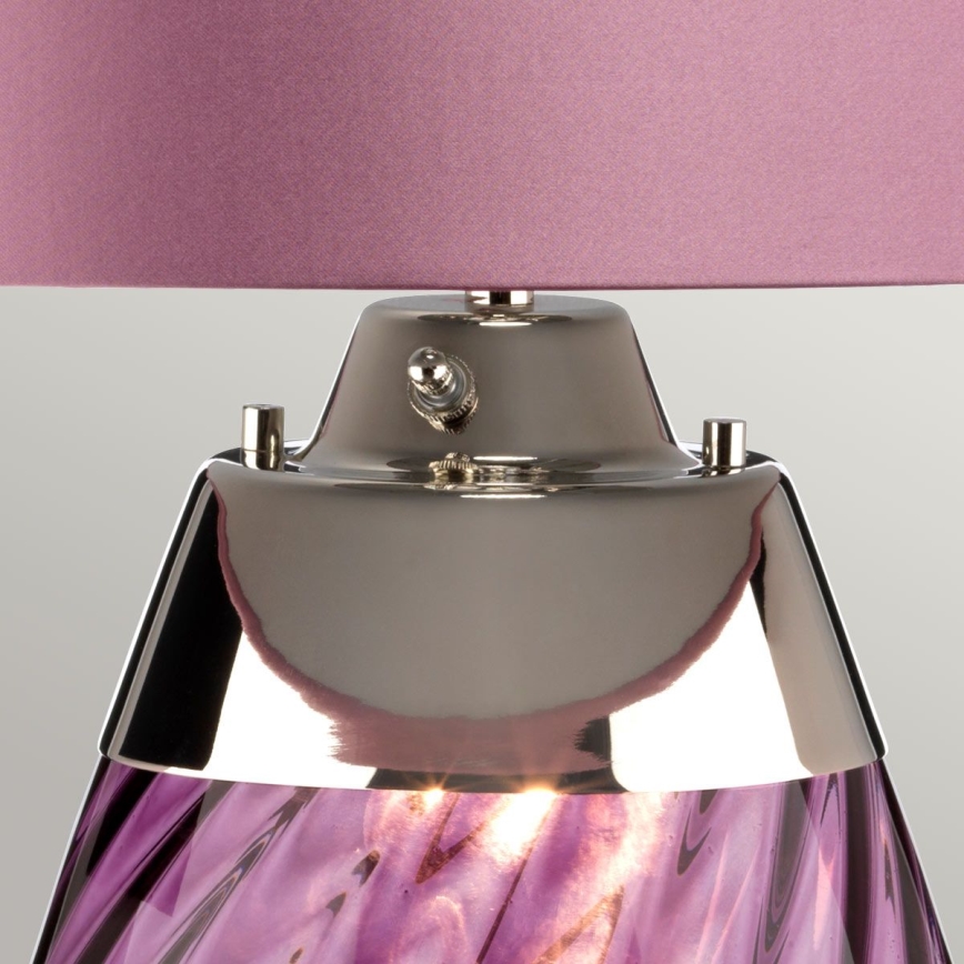 Elstead - LED Namizna svetilka LENA 1xE27/40W/230V + 1xGU10/7W 74 cm roza