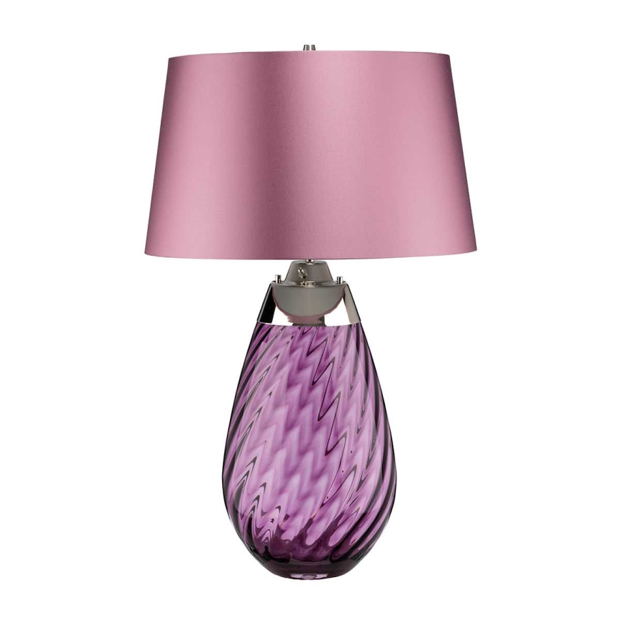 Elstead - LED Namizna svetilka LENA 1xE27/40W/230V + 1xGU10/7W 74 cm roza