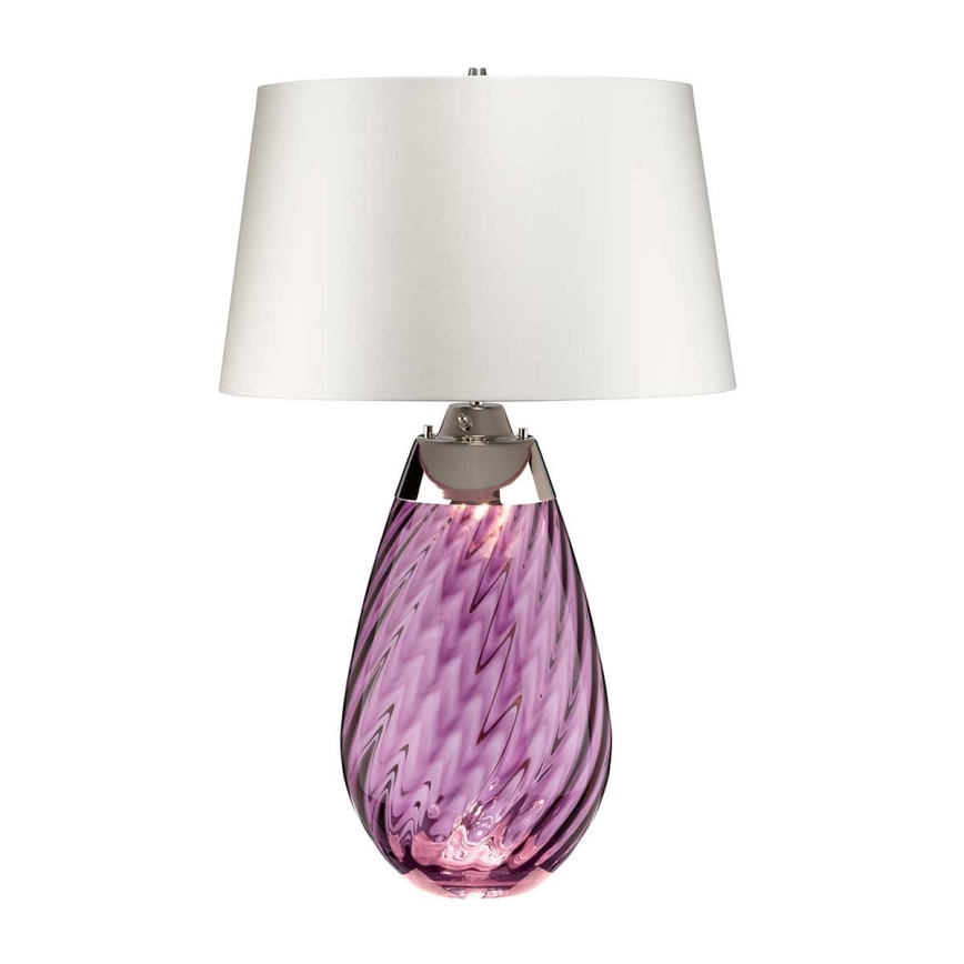 Elstead - LED Namizna svetilka LENA 1xE27/40W/230V + 1xGU10/7W 74 cm roza/bela
