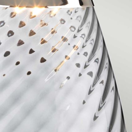 Elstead - LED Namizna svetilka LENA 1xE27/40W/230V + 1xGU10/7W 74 cm siva