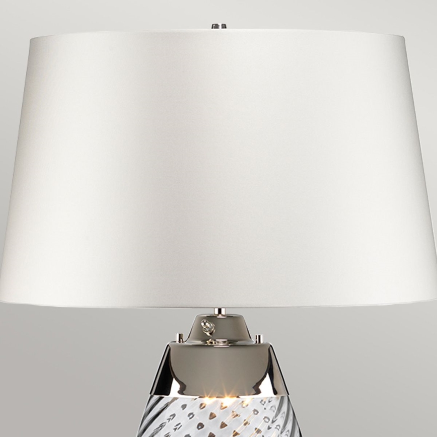 Elstead - LED Namizna svetilka LENA 1xE27/60W/230V + 1xGU10/7W 60,5cm modra/bela