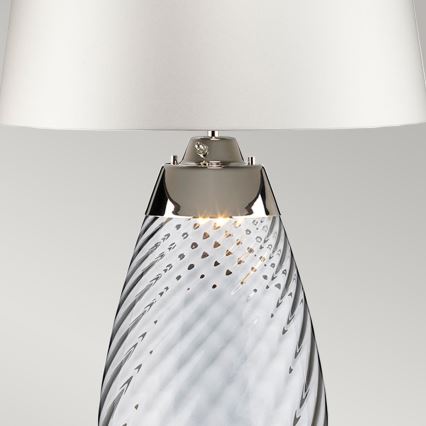 Elstead - LED Namizna svetilka LENA 1xE27/60W/230V + 1xGU10/7W 60,5cm modra/bela